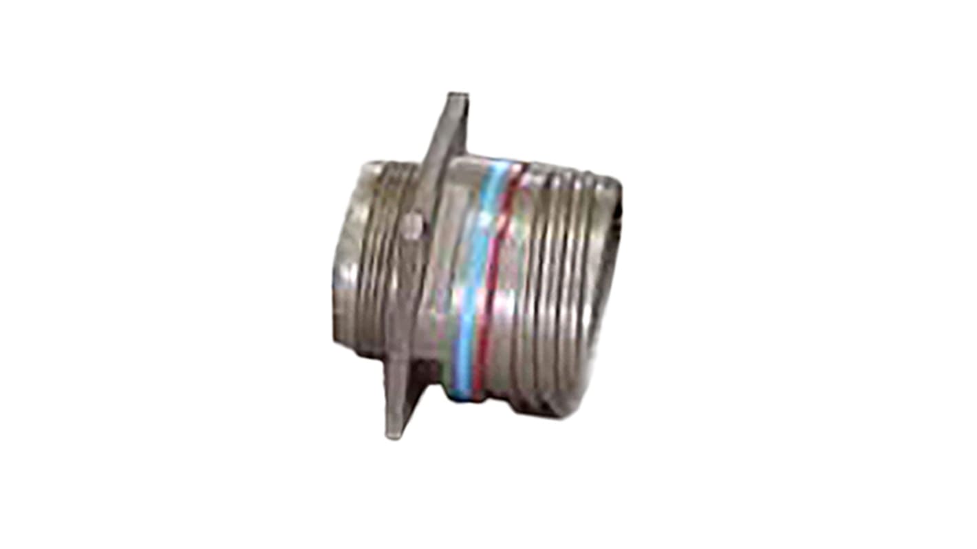 Amphenol, TVP 8 Way Wall Mount MIL Spec Circular Connector Receptacle, Socket Contacts,Shell Size 00, Threaded,
