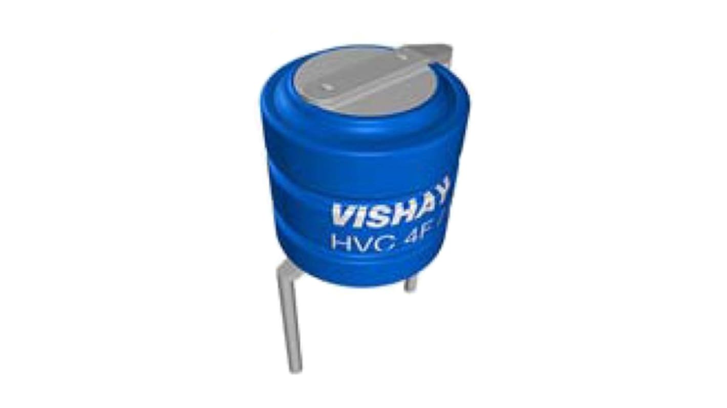 Vishay 15F Supercapacitor -20 → +80% Tolerance, 196 HVC 5.6V dc, Through Hole