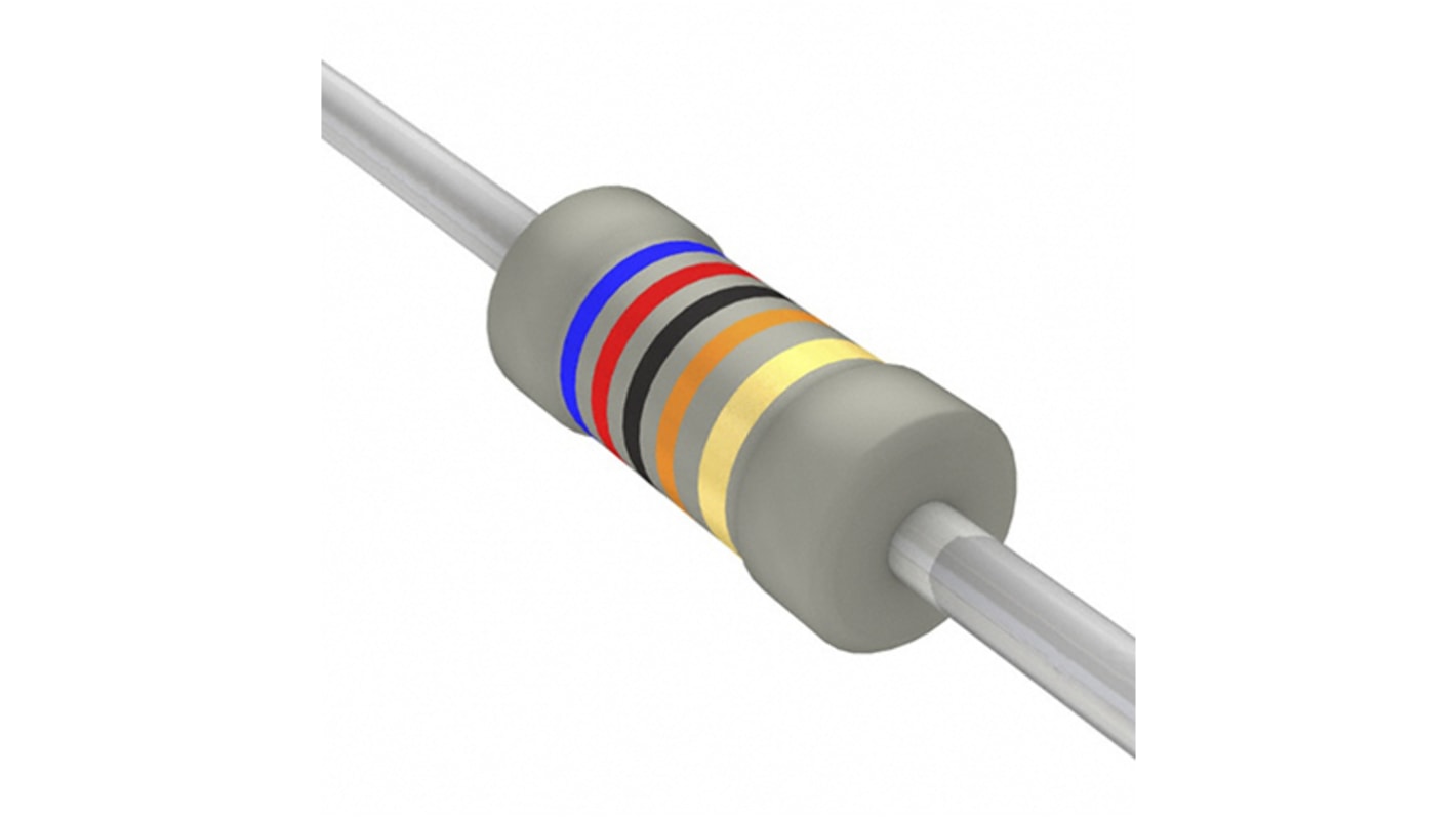 Vishay 1Ω Metal Film Resistor 1W ±5% PR01000101008JR500