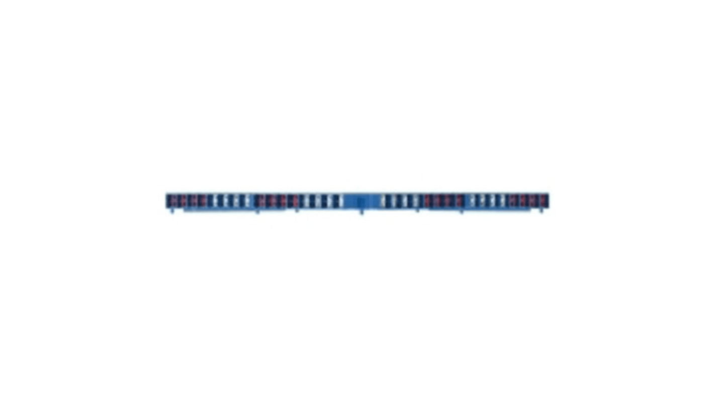 Weidmuller 1267800000 P Series Blue, 16-Level, Push In Termination