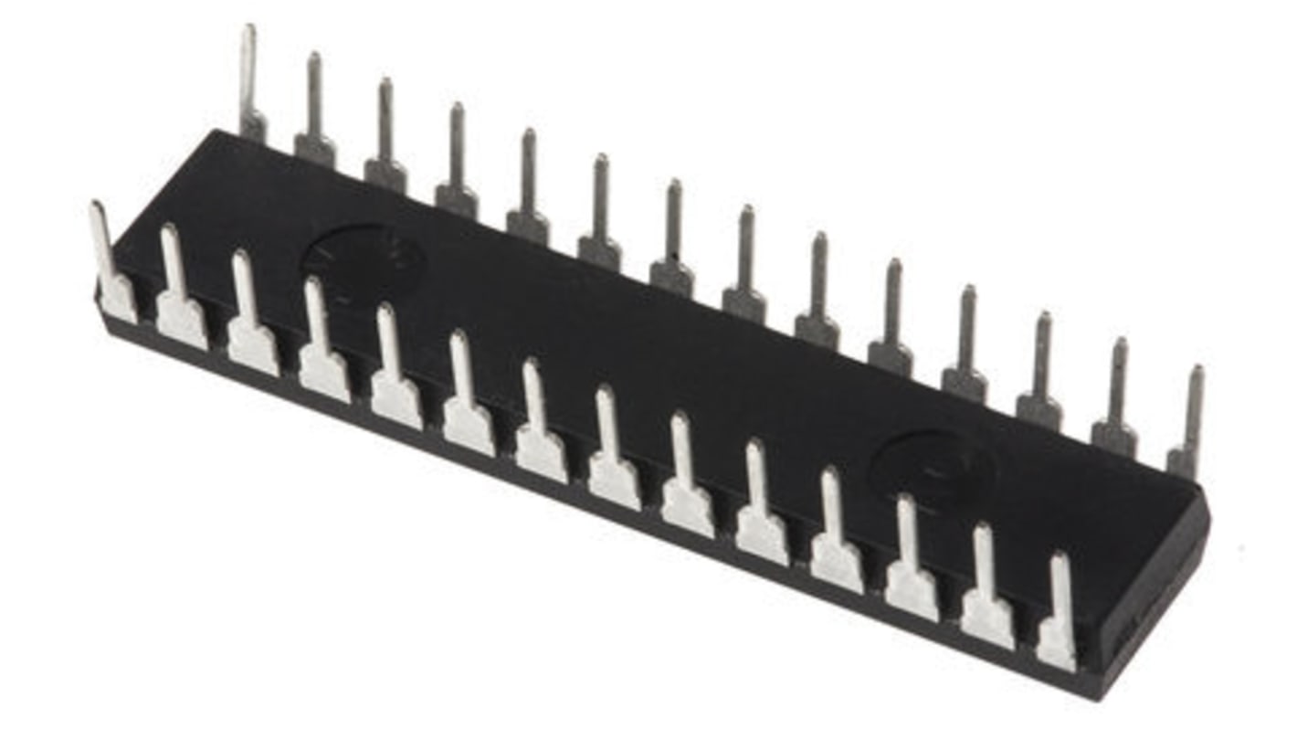 Microcontrolador Microchip PIC16F883-I/SP, núcleo PIC de 8bit, RAM 256 B, 20MHZ, SPDIP de 28 pines