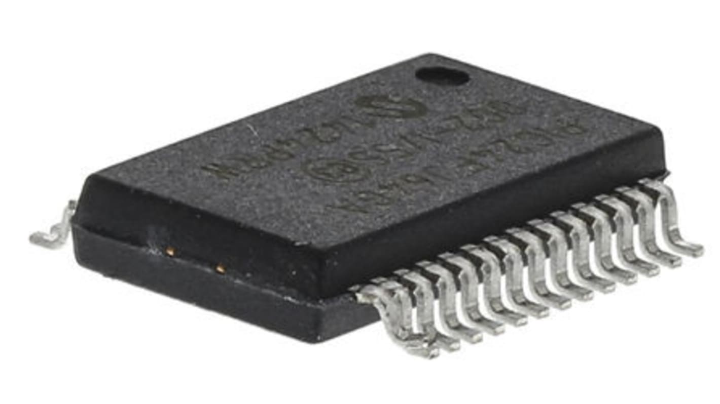 Mikrokontroler Microchip PIC24FJ SSOP 28-pinowy Montaż powierzchniowy PIC 64 kB 16bit CAN: 32MHz RAM:8 kB Ethernet: