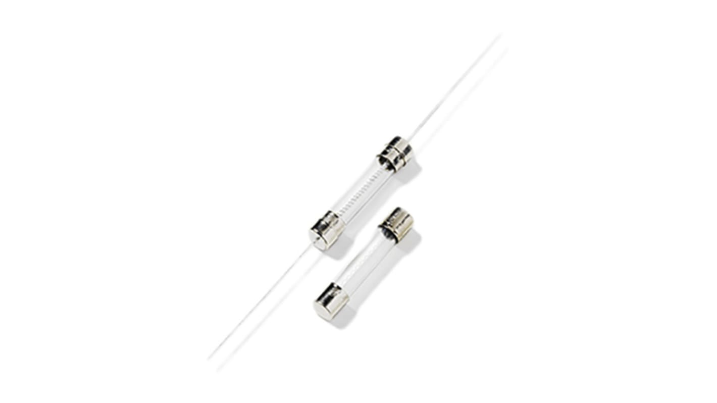 Littelfuse 1A T Glass Cartridge Fuse, 7 x 32mm