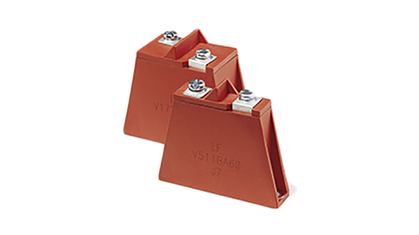 Littelfuse BA Metalloxid-Varistor, 4.5nF, 1001V, 575V, 2100J, Metall, 70000A max., 100 x 95 x 23.5mm, Ø 60mm, L. 100mm