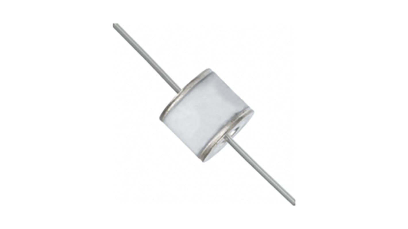 Littelfuse CG2 Gasentladungsableiter, 2 Elektroden Gasentladungsrohr, 500A, 1000V, Impuls 400V, +90°C, Axial, 8.3