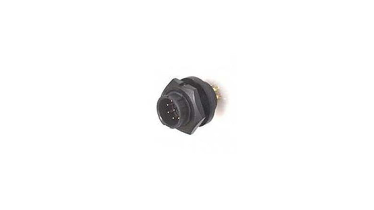 Switchcraft Connector, 2 Contacts, Panel Mount, Socket, Male, IP16, IP18, IP66, IP68, EN3 Series