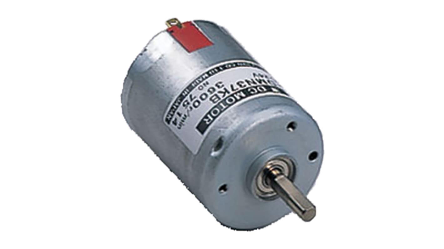 Nidec Brushed DC Motor, 9.2 W, 24 V dc, 24.5 mNm, 3600 rpm, 5mm Shaft Diameter