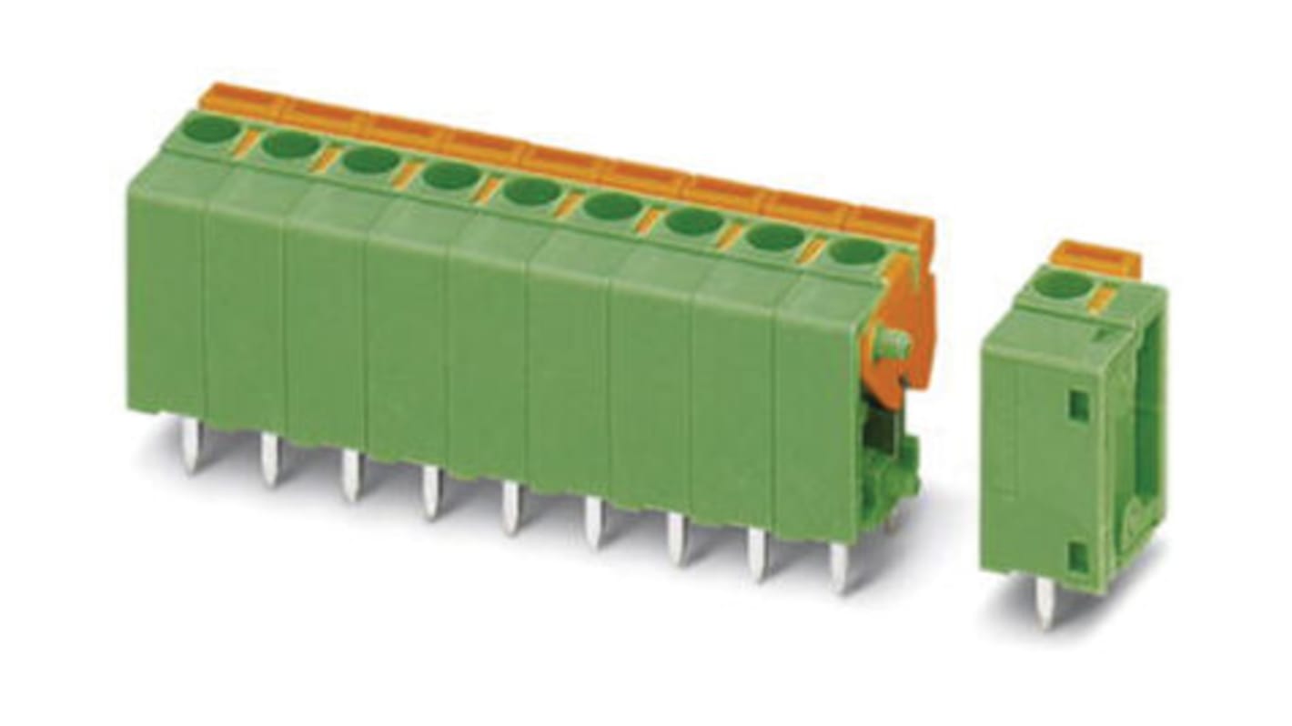 Phoenix Contact MKKDS 1/10-3.5 基板用端子台, 8A, 400 V, 3.5mmピッチ, 10極