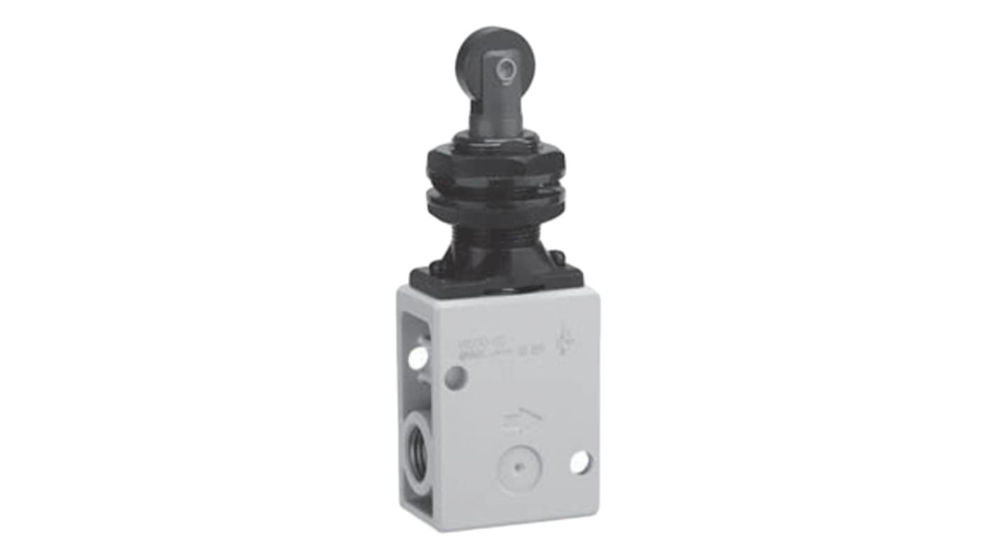 SMC VM200 Pneumatik-Steuerventil, manuell, Pneumatic Relay, R1/4, 1/4