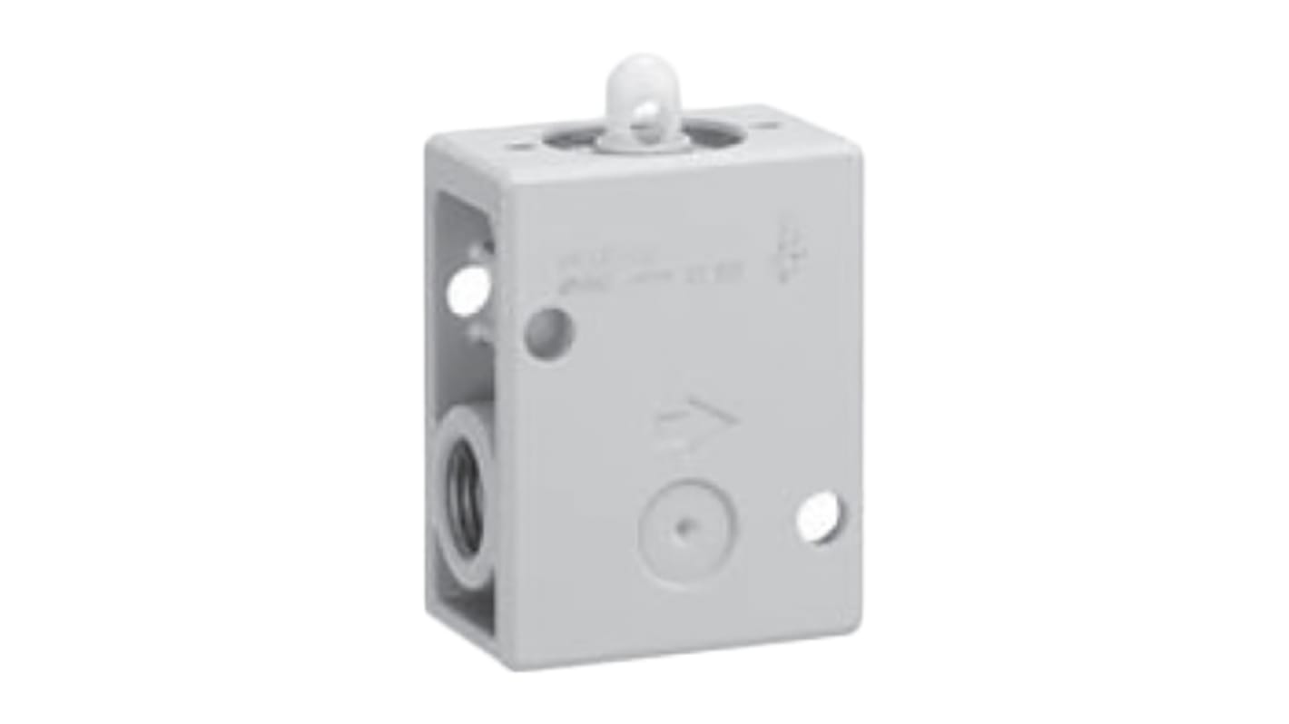 SMC VM200 Pneumatik-Steuerventil, manuell, Pneumatic Relay, G1/4, 1/4