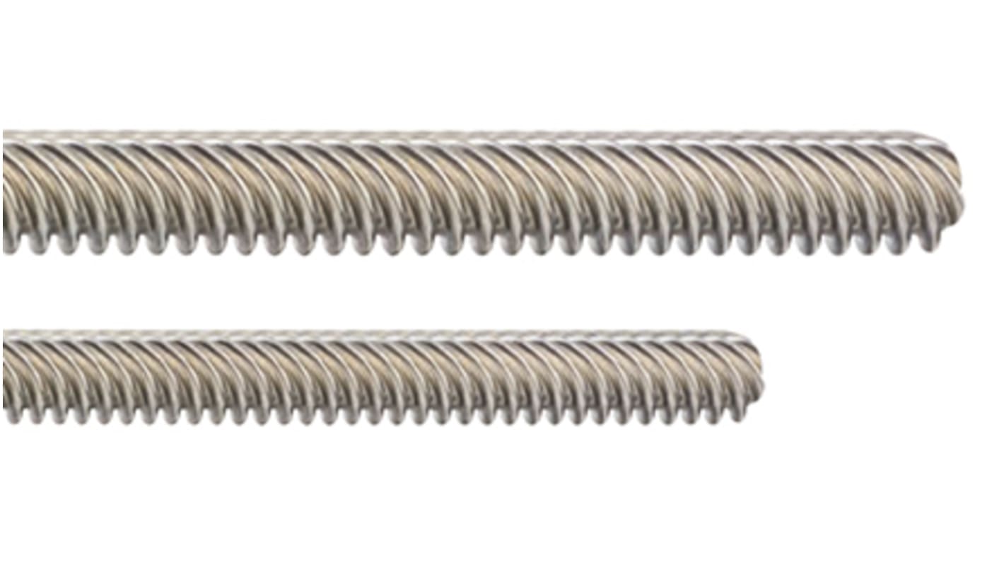 Igus Lead Screw, 6.35mm Shaft Diam. , 300mm Shaft Length