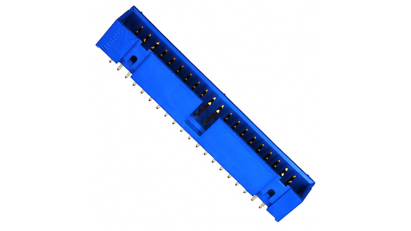 Amphenol Communications Solutions Quickie Series Vertical Through Hole PCB Header, 40 Contact(s), 2.54mm Pitch, 2