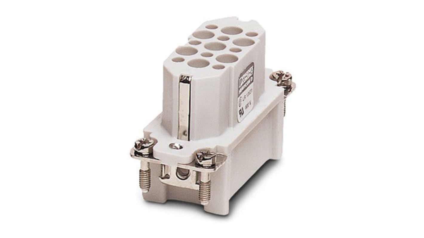 Phoenix Contact 5.08mm Pitch 4 Way Pluggable Terminal Block, Plug, Spring Cage Termination