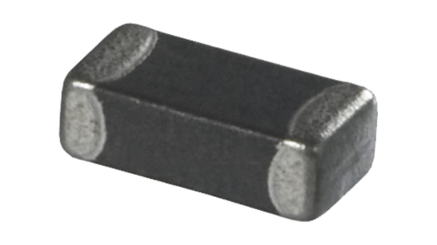 Laird Technologies Ferrite Bead (Chip Bead), 3.2 x 1.6 x 1.1mm (1206 (3216M)), 4.43Ω impedance at 25 MHz, 1.05Ω