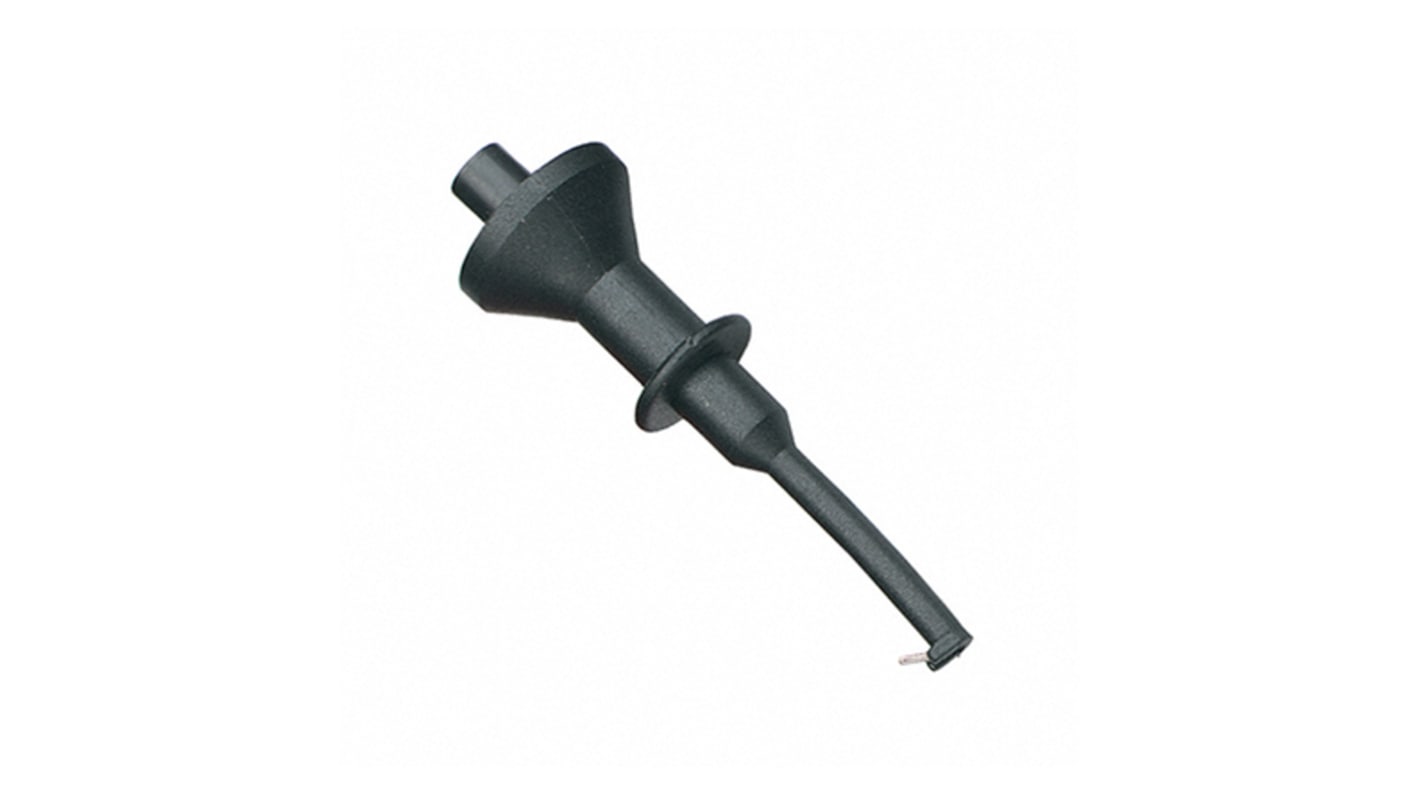 Puntale a uncino Mueller Electric, 15A, L. 56.64mm, col. Nero