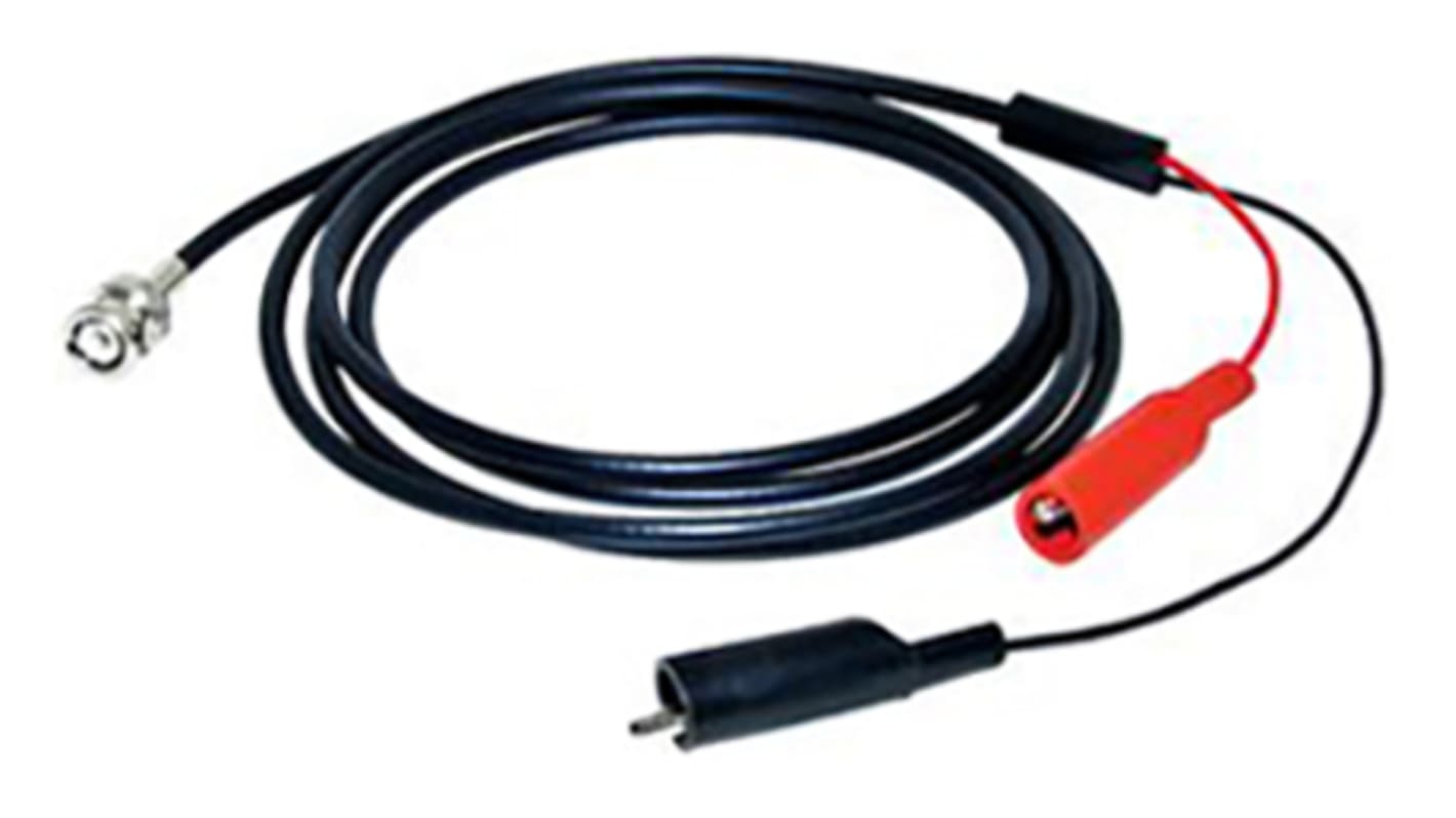 Mueller Electric BNC Test Lead, Black, 600mm Lead Length