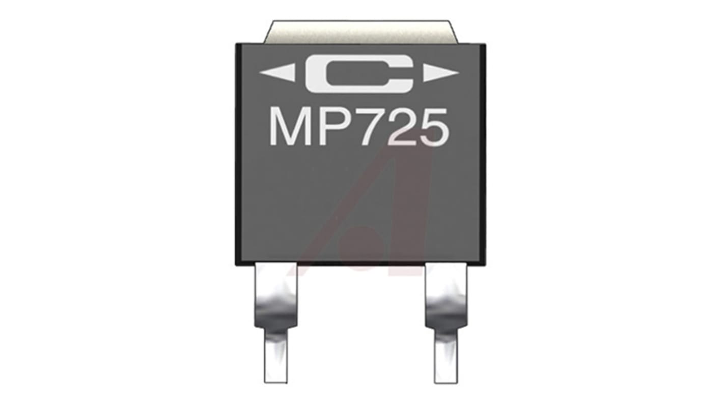 Caddock MP725 100mΩ Metal Film SMD Resistor ±1% 25W