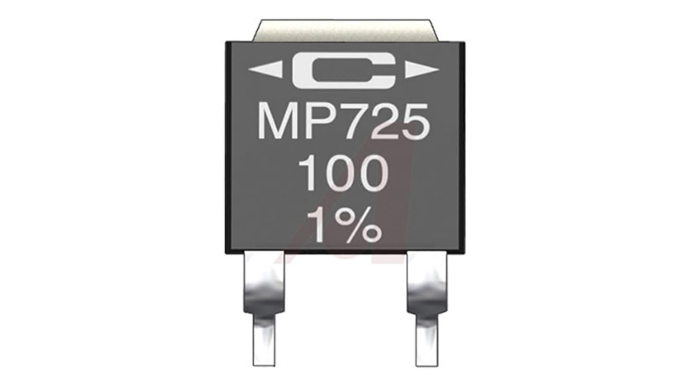 Caddock MP725 100Ω Micronox Resistance Film SMD Resistor ±1% 25W