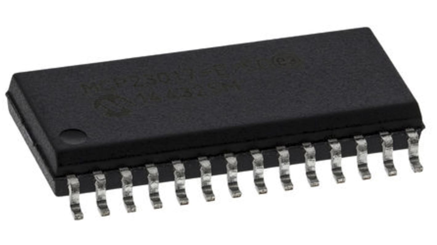 Microchip 16-Channel I/O Expander I2C, Serial 28-Pin SOIC, MCP23017-E/SO