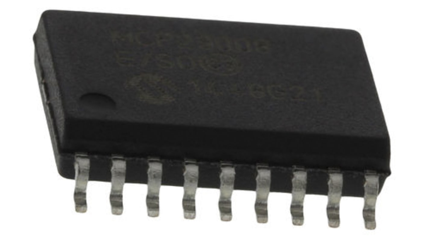 Microchip 8-Channel I/O Expander I2C, Serial 18-Pin SOIC, MCP23008-E/SO