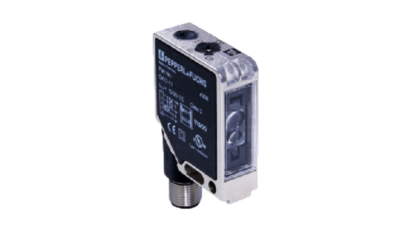Rs-Online Sensore fotoelettrico Rettangolare Pepperl + Fuchs a diffusione rilevamento 11 mm uscita NPN/PNP