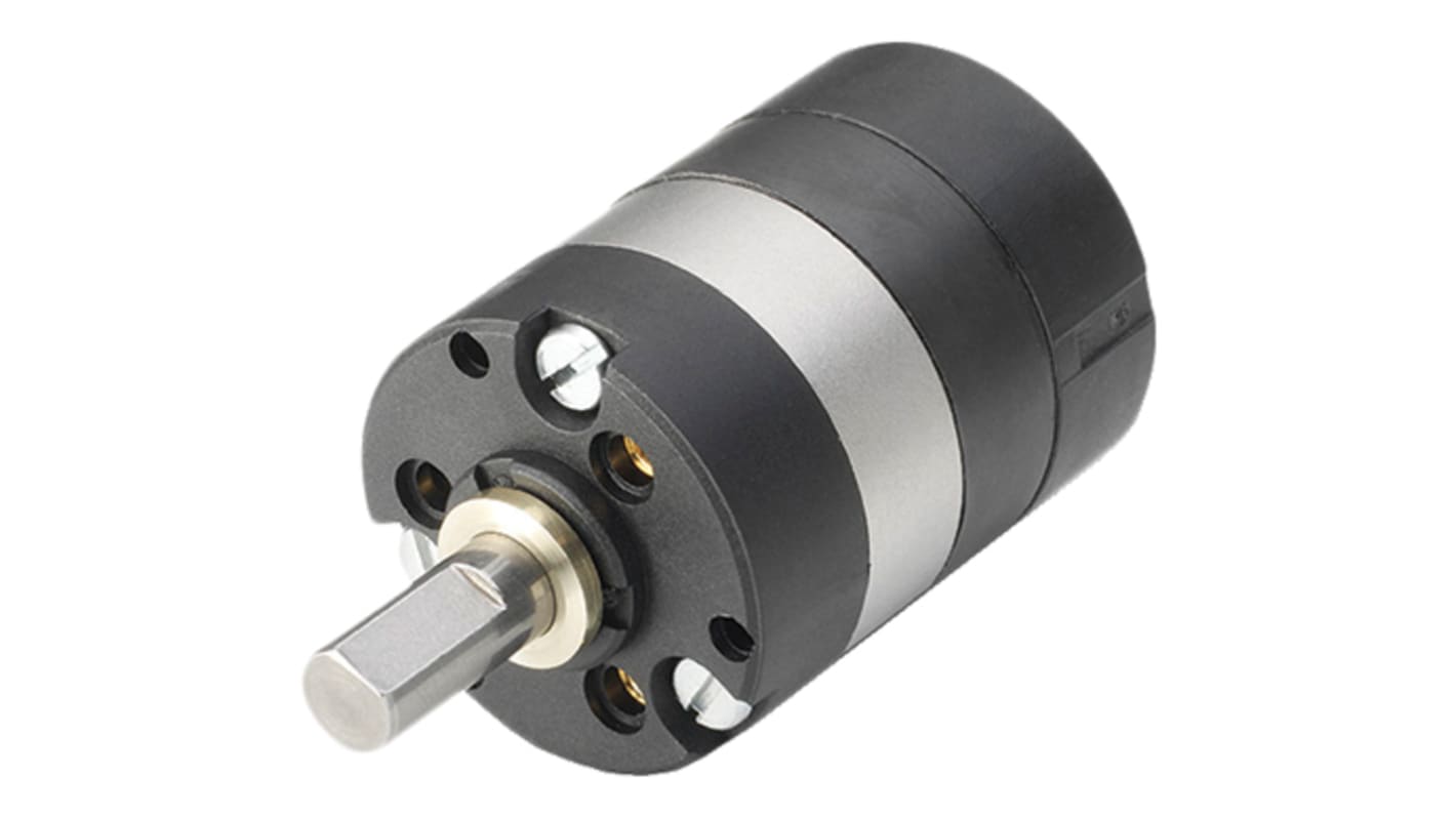 Portescap 行星齿轮箱, 190:1, Φ22 mm, 最大输出2 Nm, 最高5000 (Input)rpm, 4mm轴径