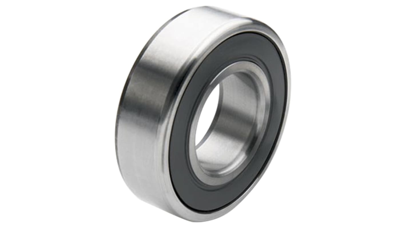 SKF W6205-2RS1 Single Row Deep Groove Ball Bearing- Both Sides Sealed 25mm I.D, 52mm O.D