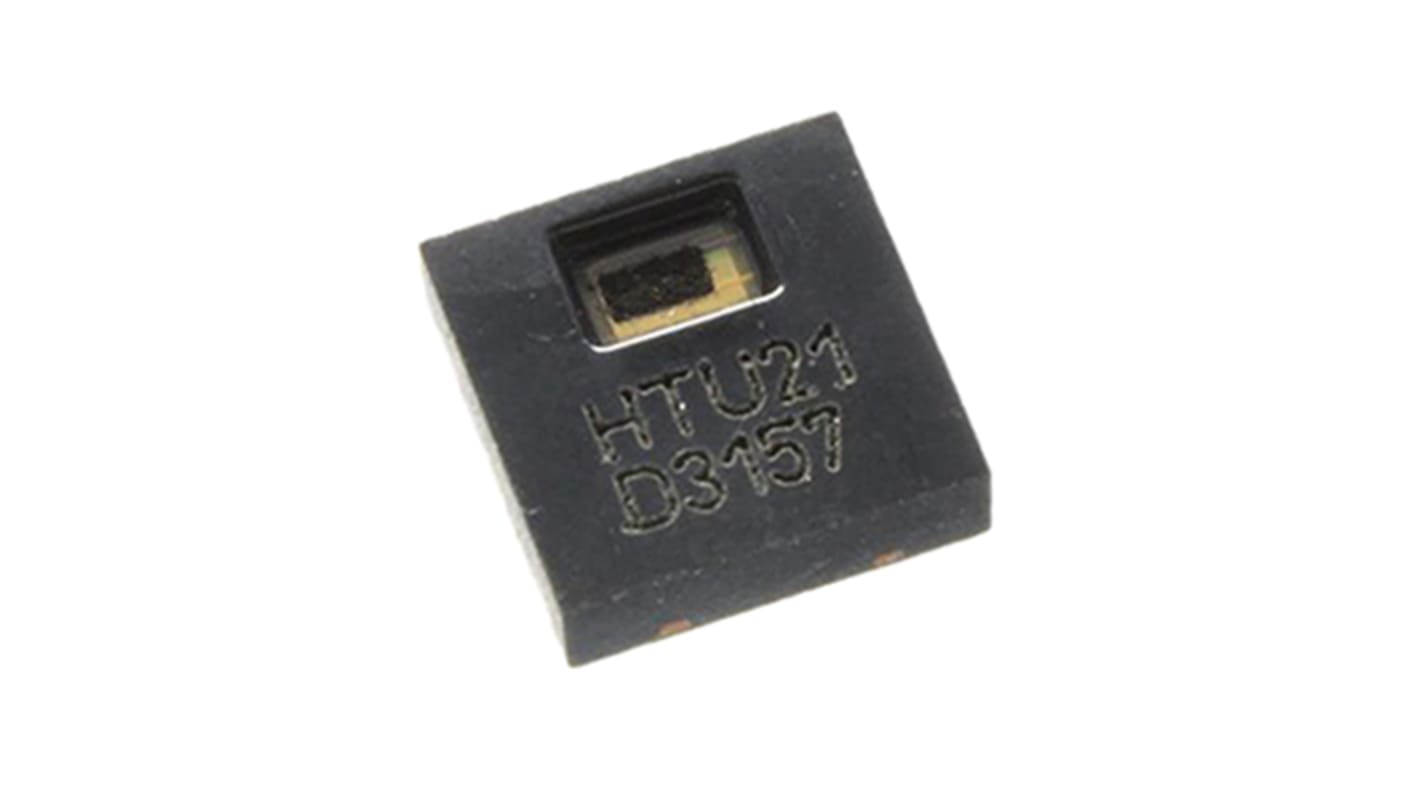 TE Connectivity Digital Temperatur- und Luftfeuchtigkeitssensor ±2%RH SMD, 6-Pin, Seriell-I2C -40 bis +125 °C.