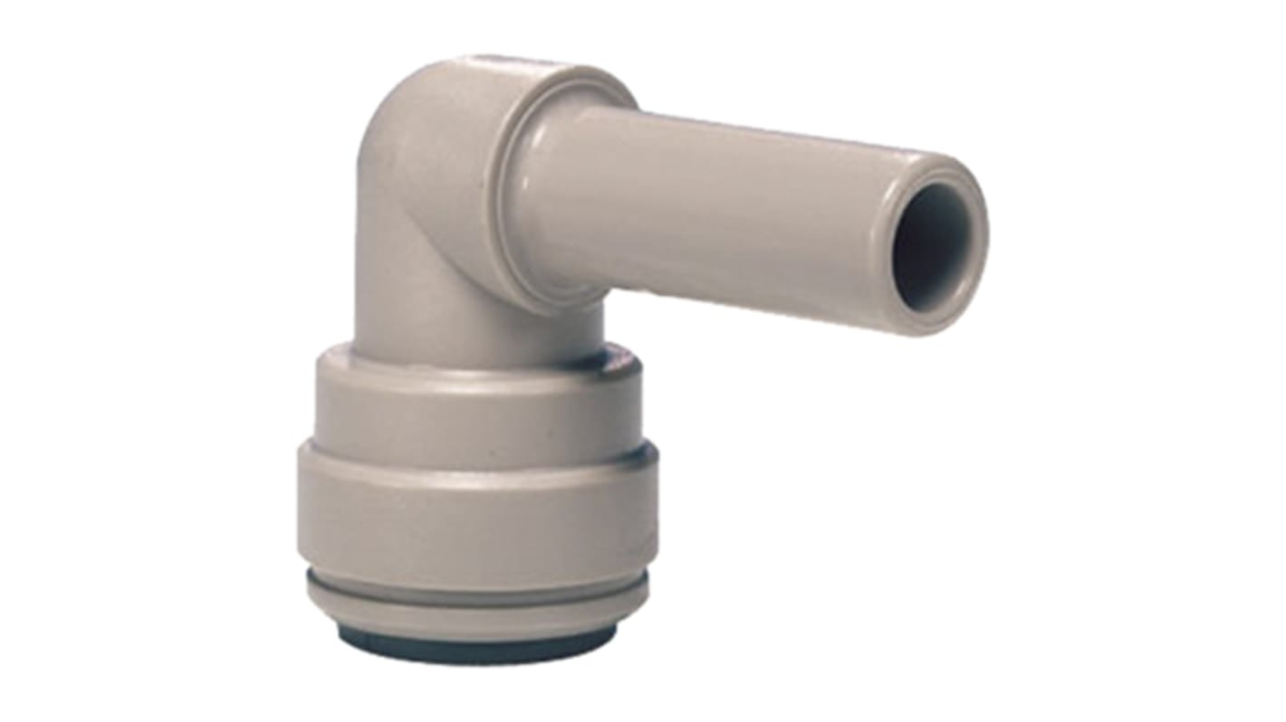 John Guest Plastic Pipe Fitting, Elbow Stem Elbow