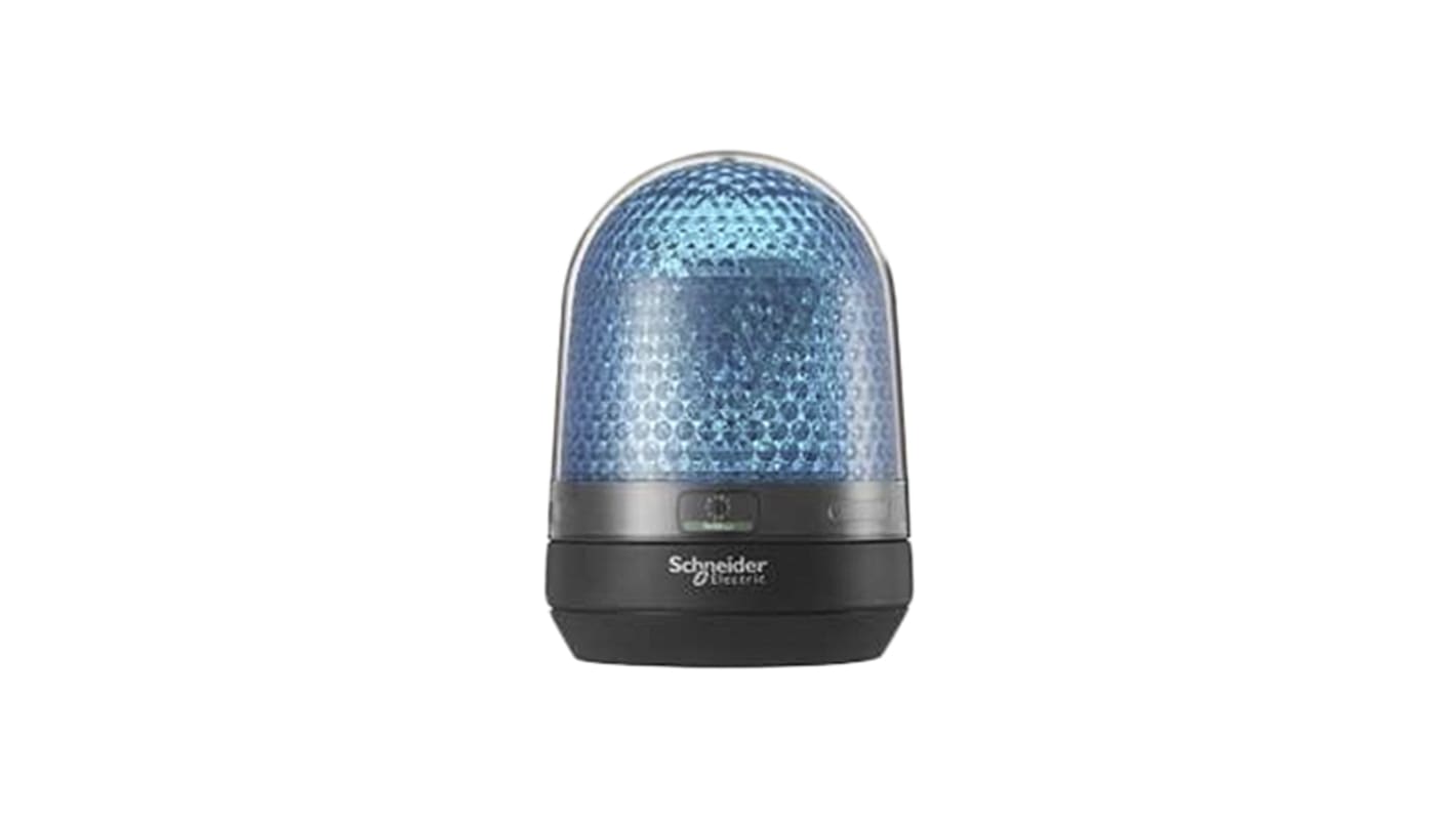 Schneider Electric Harmony XVR Series Blue Multiple Effect Beacon, 100 → 230 V ac, Base Mount, LED Bulb, IP23,
