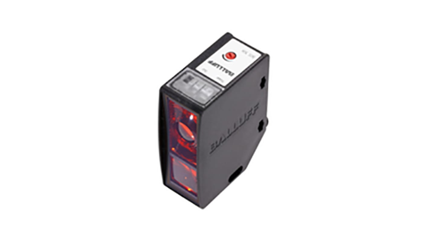 Rs-Online Sensore fotoelettrico Rettangolare BALLUFF a soppressione di sfondo rilevamento 200 mm → 2 m. uscita PNP