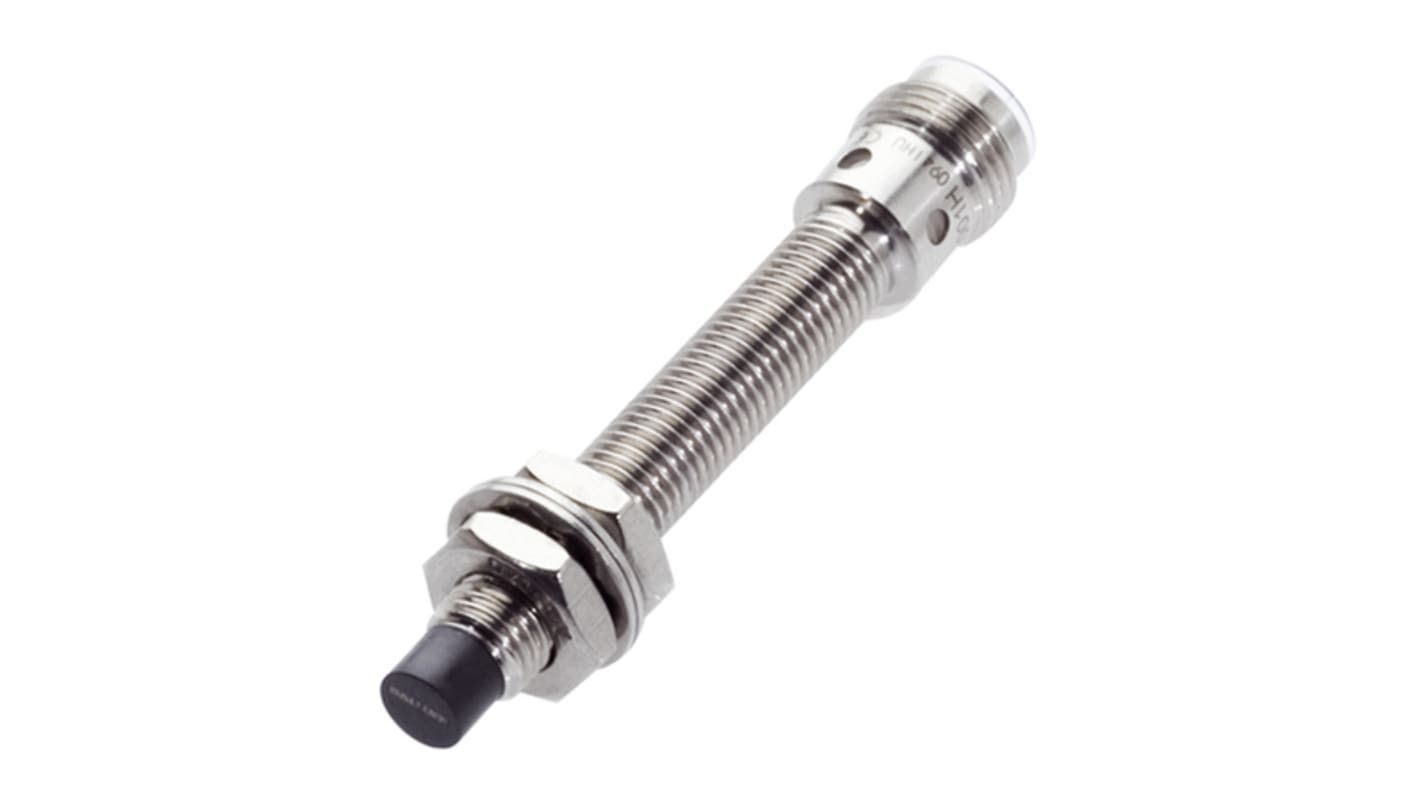 Rs-Online Sensore di prossimità Cilindro filettato BALLUFF M8 rilevamento 4 mm 10 → 30 V c.c