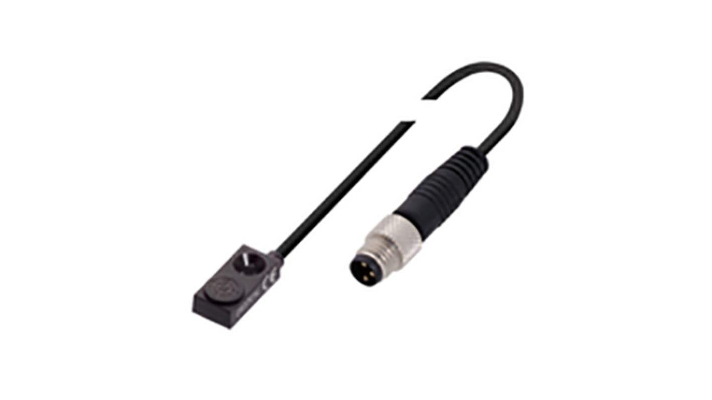 BALLUFF Inductive Block Proximity Sensor, 1.5 mm Detection, PNP NO, 10 → 30 V dc