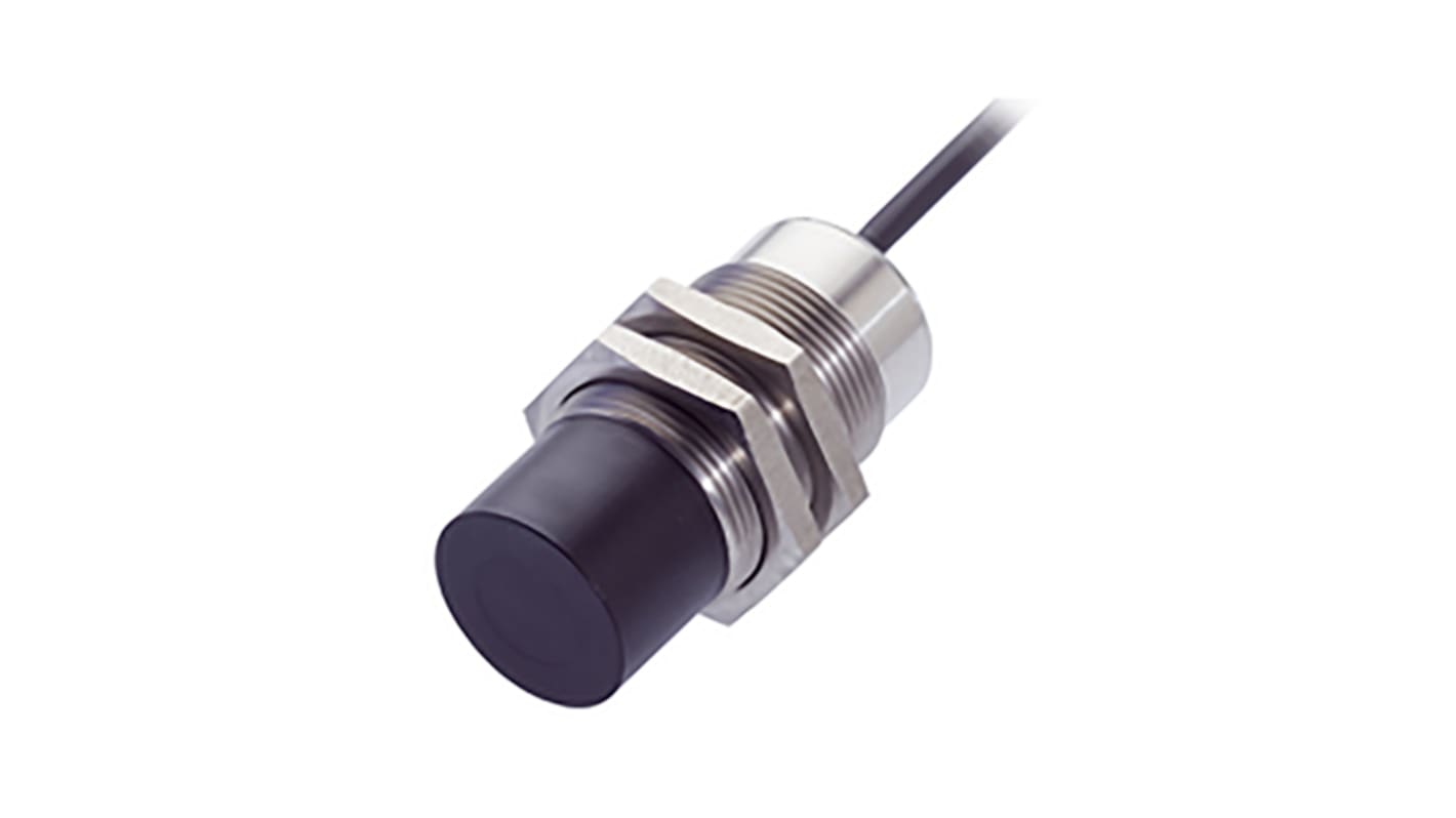 Rs-Online Sensore di prossimità Cilindro filettato BALLUFF M30 rilevamento 25 mm 10→ 30 V c.c