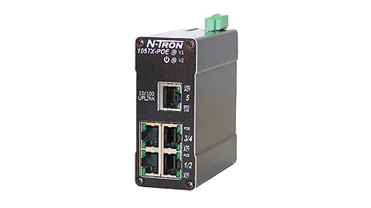 Red Lion 5 (Bi-Directional) Port Unmanaged Ethernet Switch