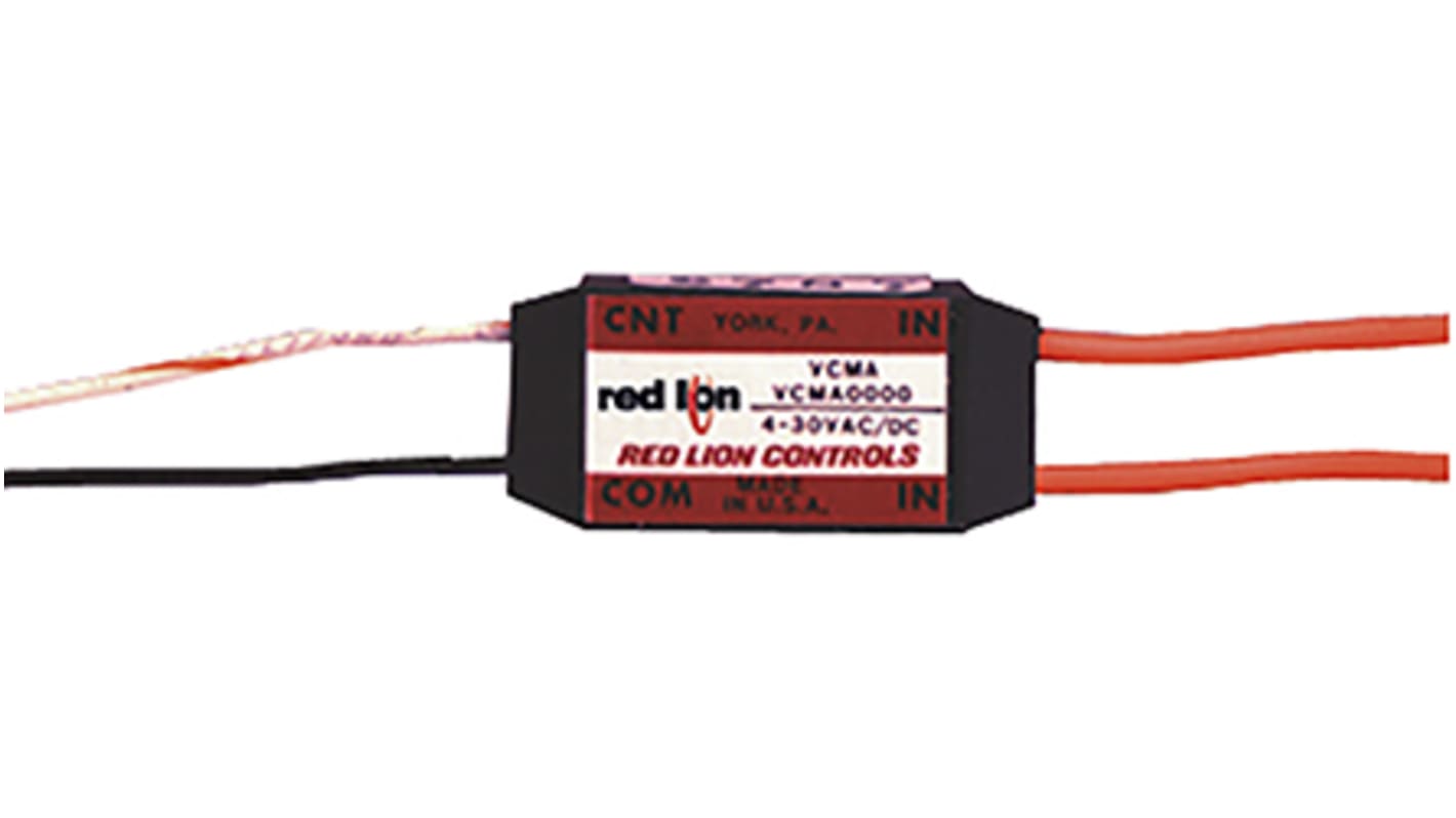 Adaptador de tensión Red Lion VCM10000, para uso con Contadores Red Lion