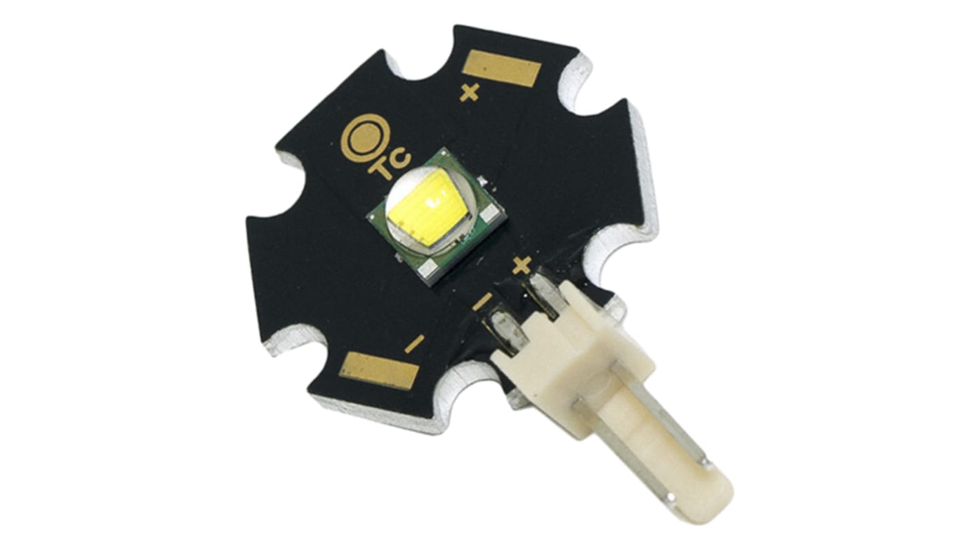 Bivar L2-MLW1-F, MLW1 LED Array, 1 White LED (3100K)