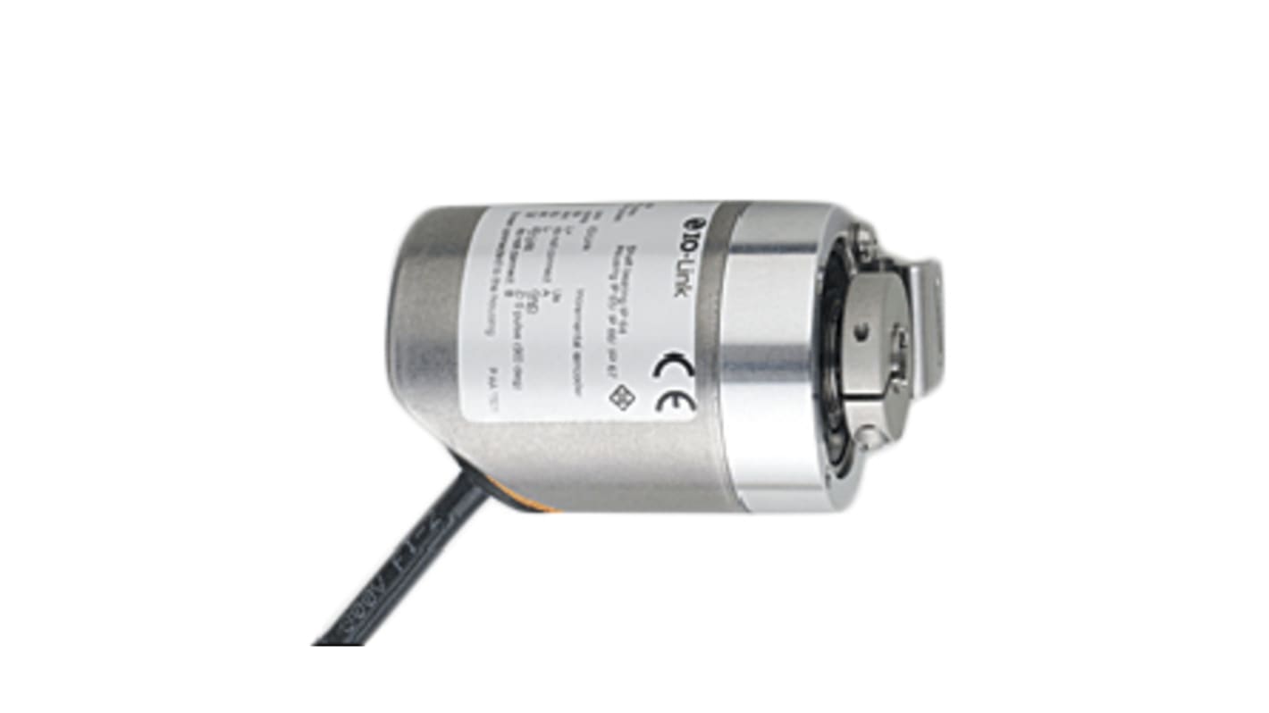 ifm electronic 增量编码器, HTL，TTL输出信号, 4.5 → 30 V 直流, <150 mA, 空心轴, 6mm轴径, 最高+80°C, 空心轴法兰安装, IP64