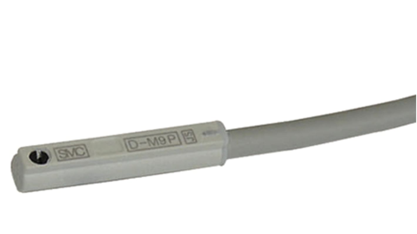 SMC Solid State Auto Switch, D-M9 Series, 28V dc, with LED indicator