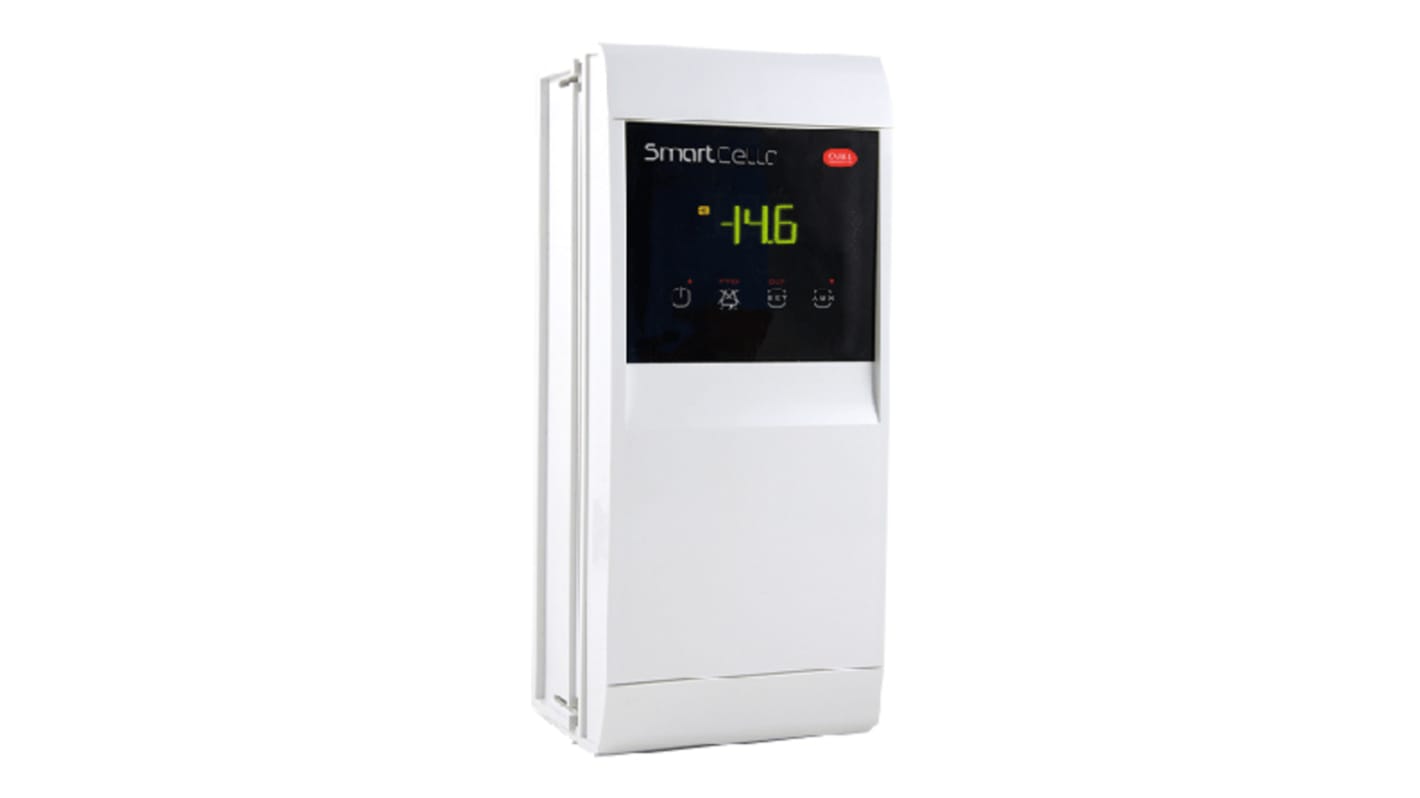 Carel On/Off Temperature Controller, 290 x 128mm, Digital Input, 115/230 V ac Supply