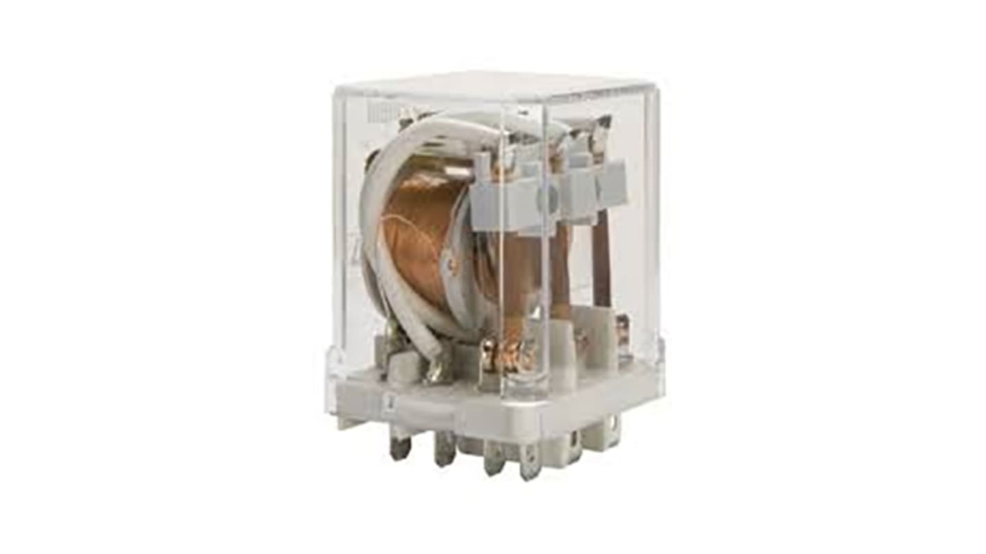 Relpol Plug In Latching Relay, 26.4V dc Coil, 16A Switching Current, 3PDT