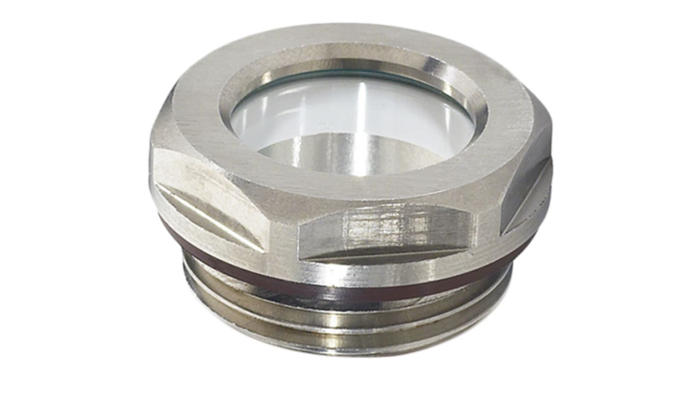 Elesa 油位观察窗, M16螺纹, 最高工作温度+180°C