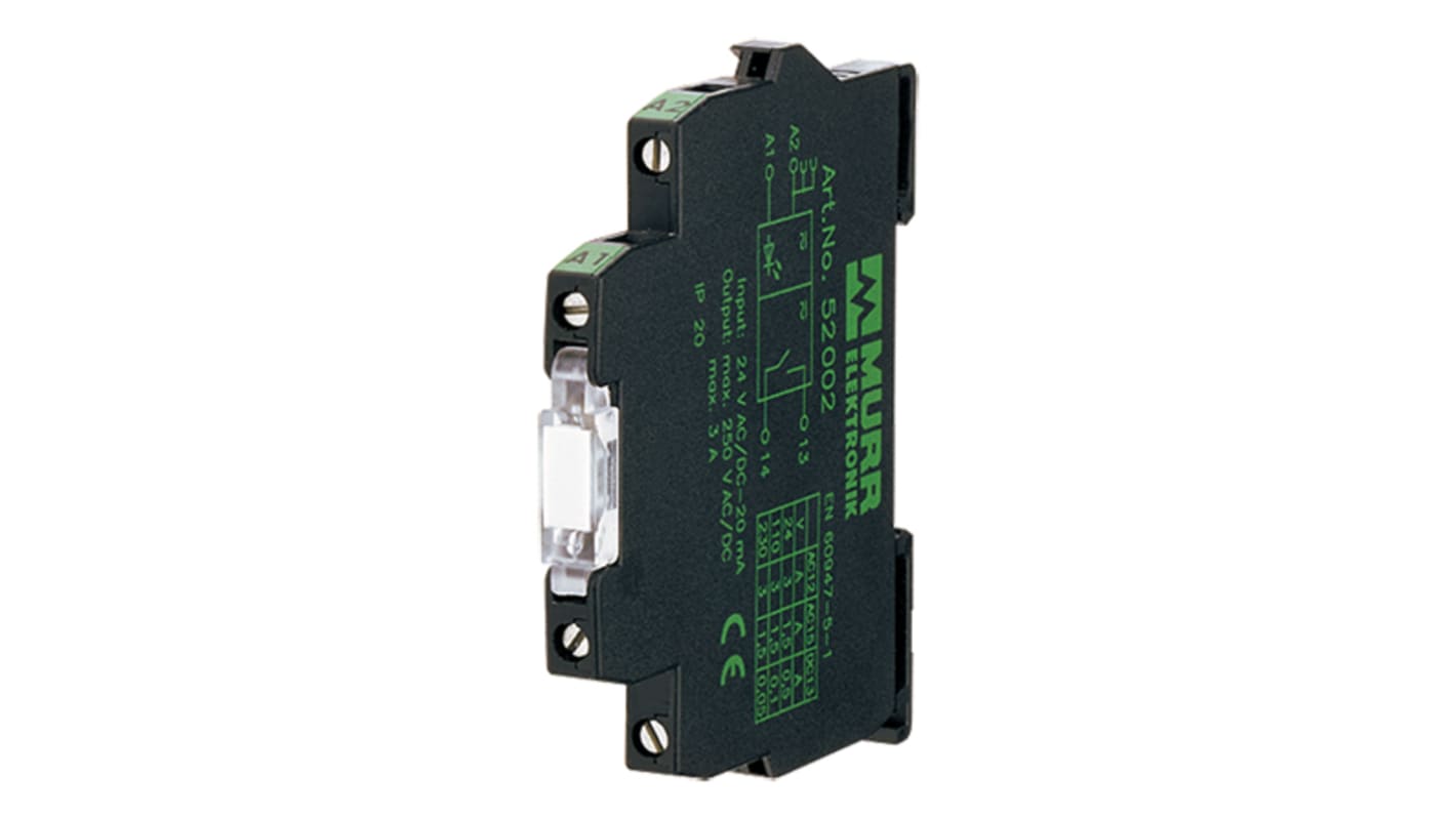 Murrelektronik Limited Solid State Interface Relay, DIN Rail Mount