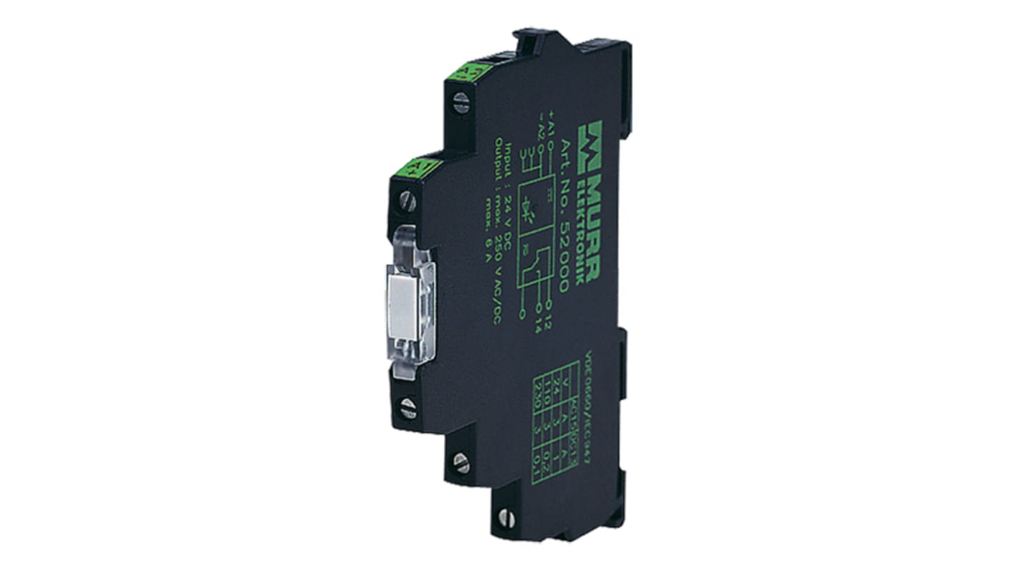 Murrelektronik Limited Solid State Interface Relay, DIN Rail Mount