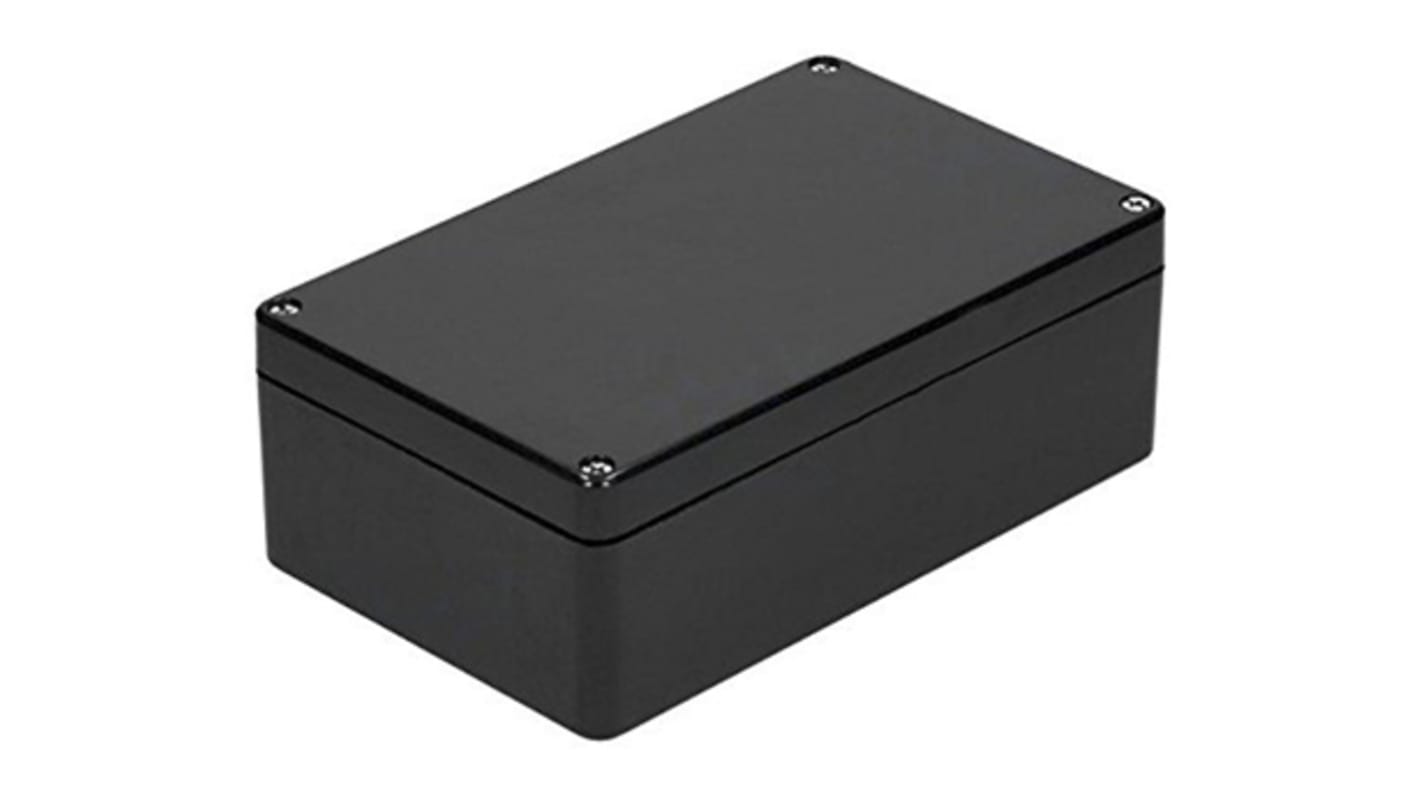 Caja RS PRO de PET Negro, 255 x 250 x 120mm, IP66