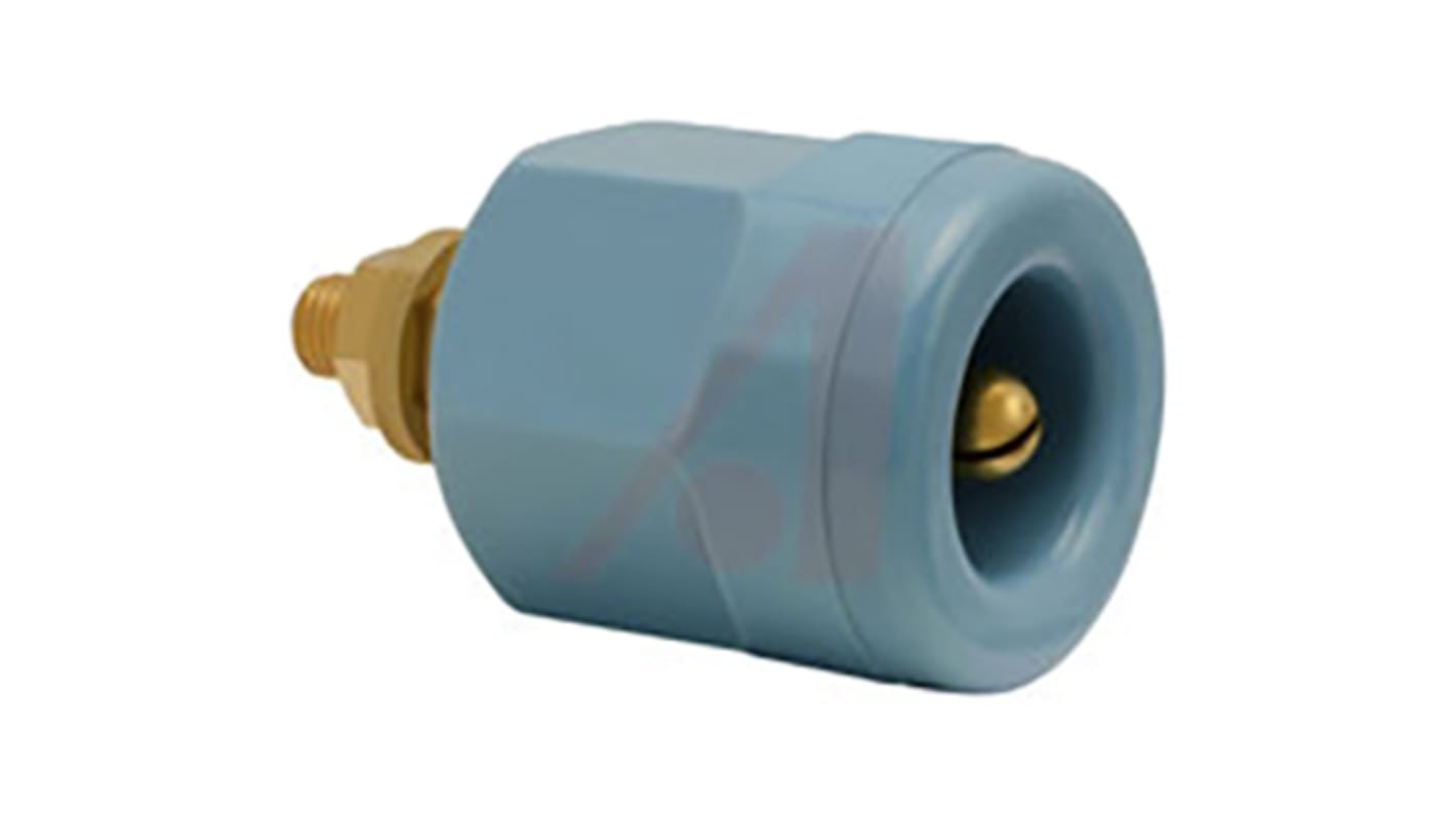 Superior Electric, Supercon Power Connector Panel Mount Socket, 1P, Wire Wrap Termination, 100A, 125/250 V ac/dc