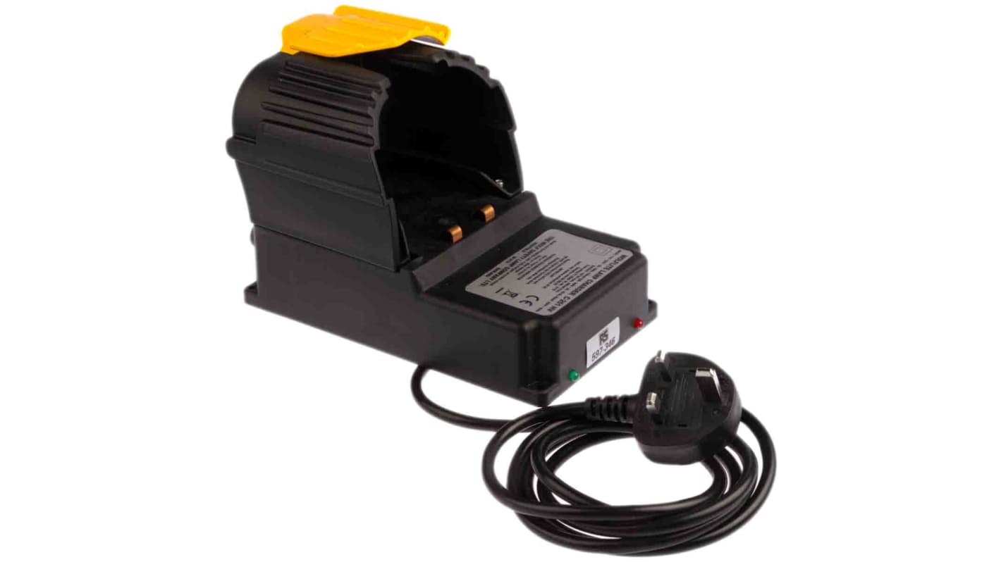 Wolf Safety 120/230 V Torch Charger for use with Wolflite Rechargeable Handlamp, 110 x 190 x 125 mm, Wall Mounted