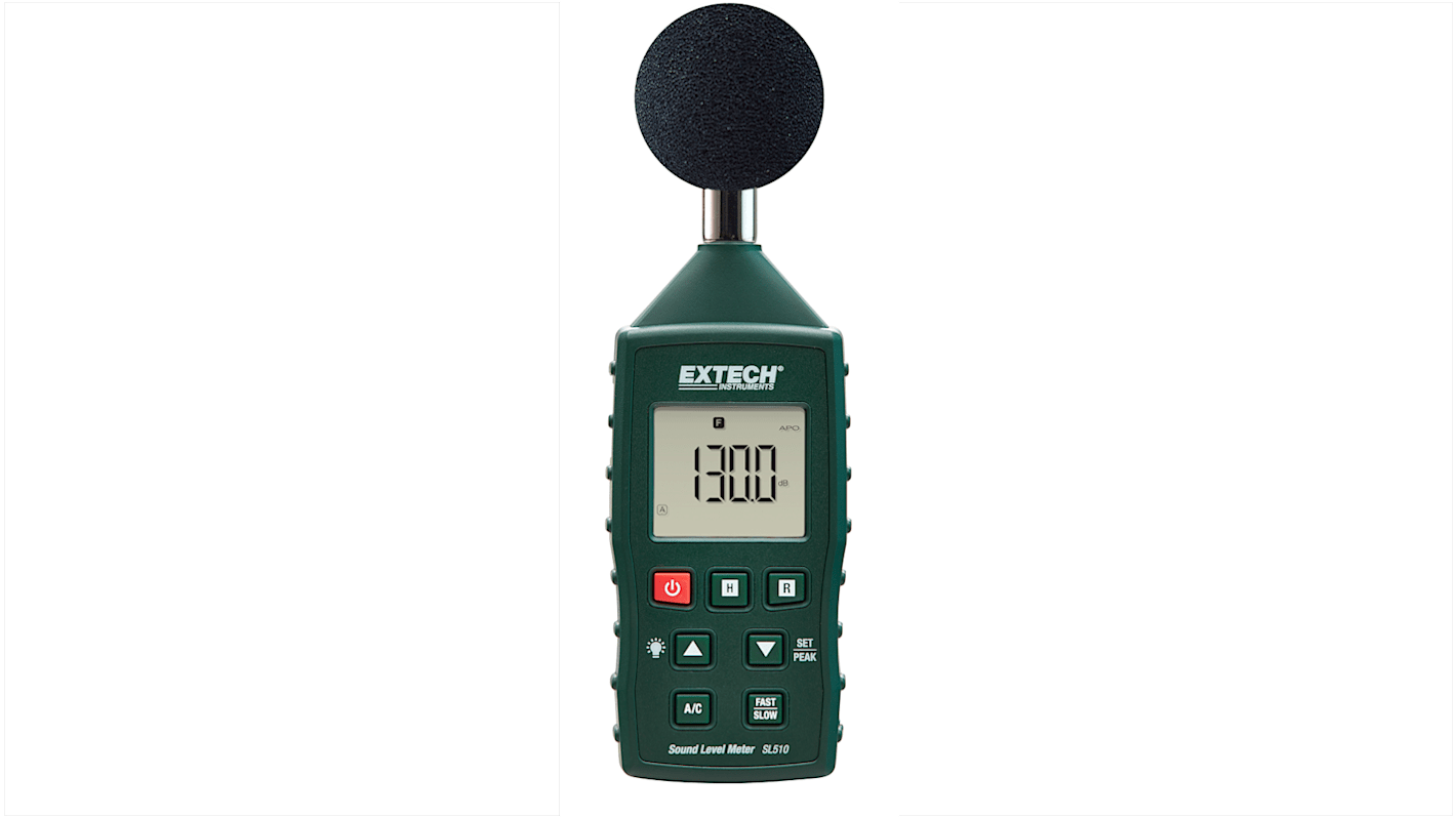 Extech SL510 Sound Level Meter, 35dB to 130dB
