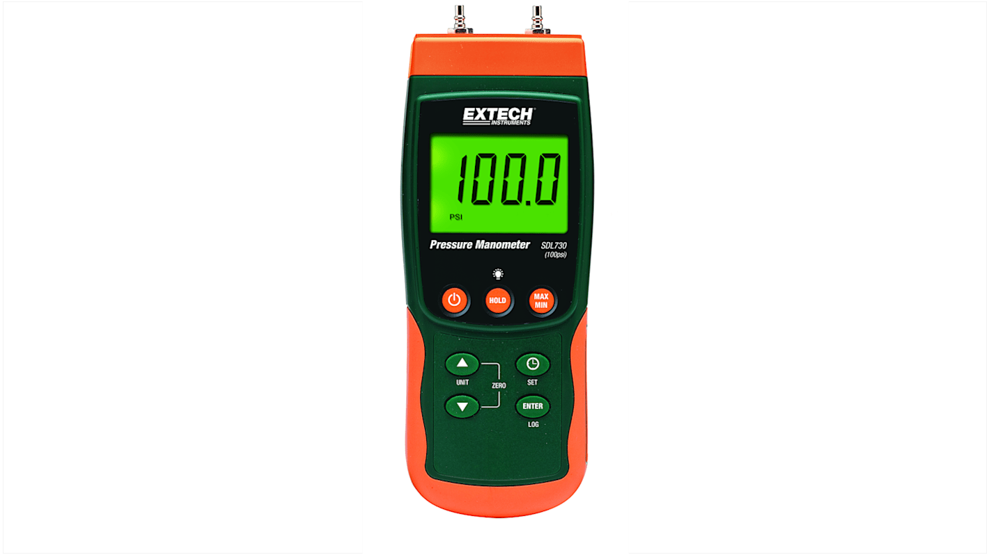 Extech SDL730 Differential Manometer ±2 %, 2.9psi → 101.5psi