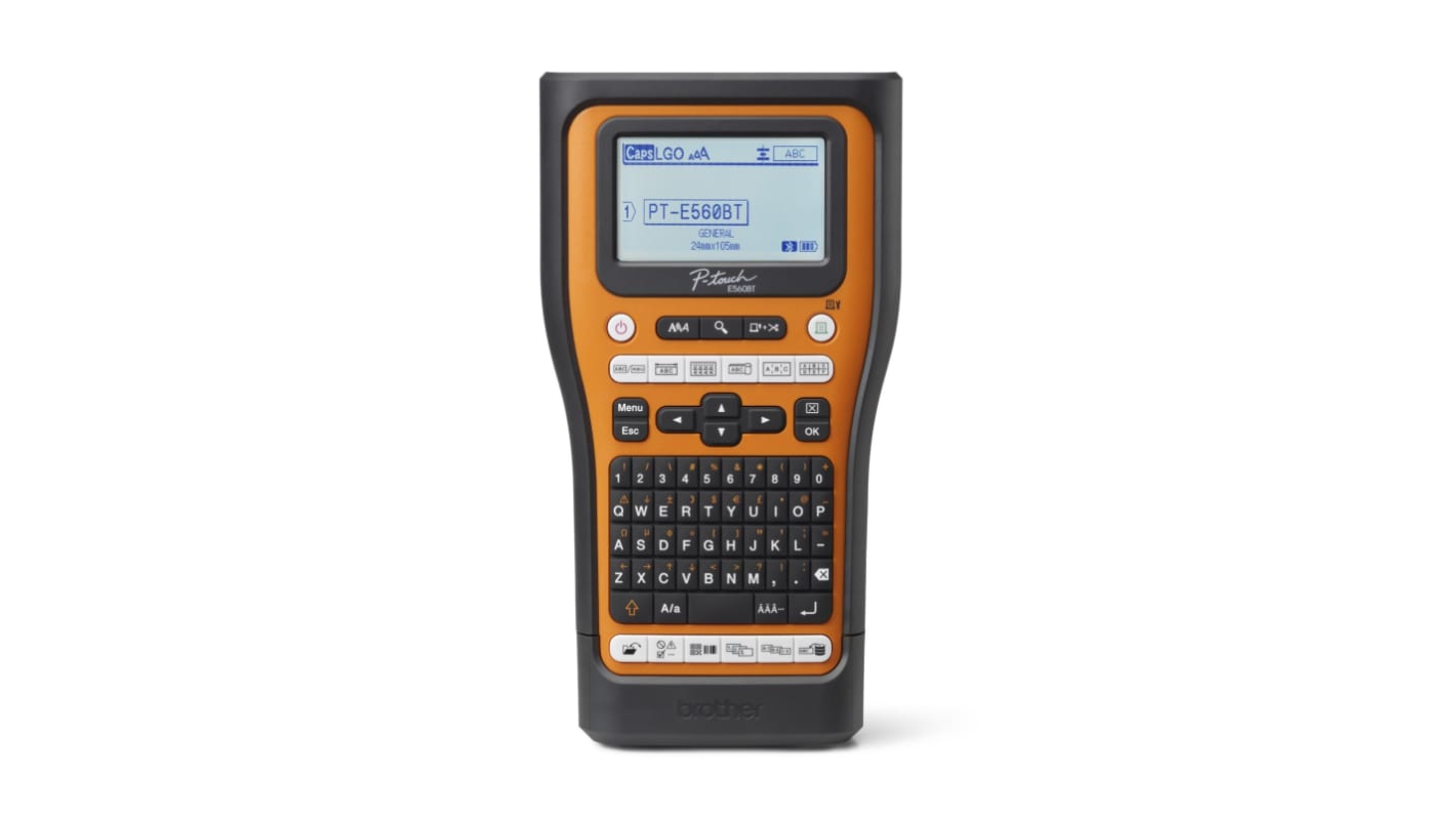 Brother PTE560BTVPQL1 Handheld Label Printer, 24mm Max Label Width
